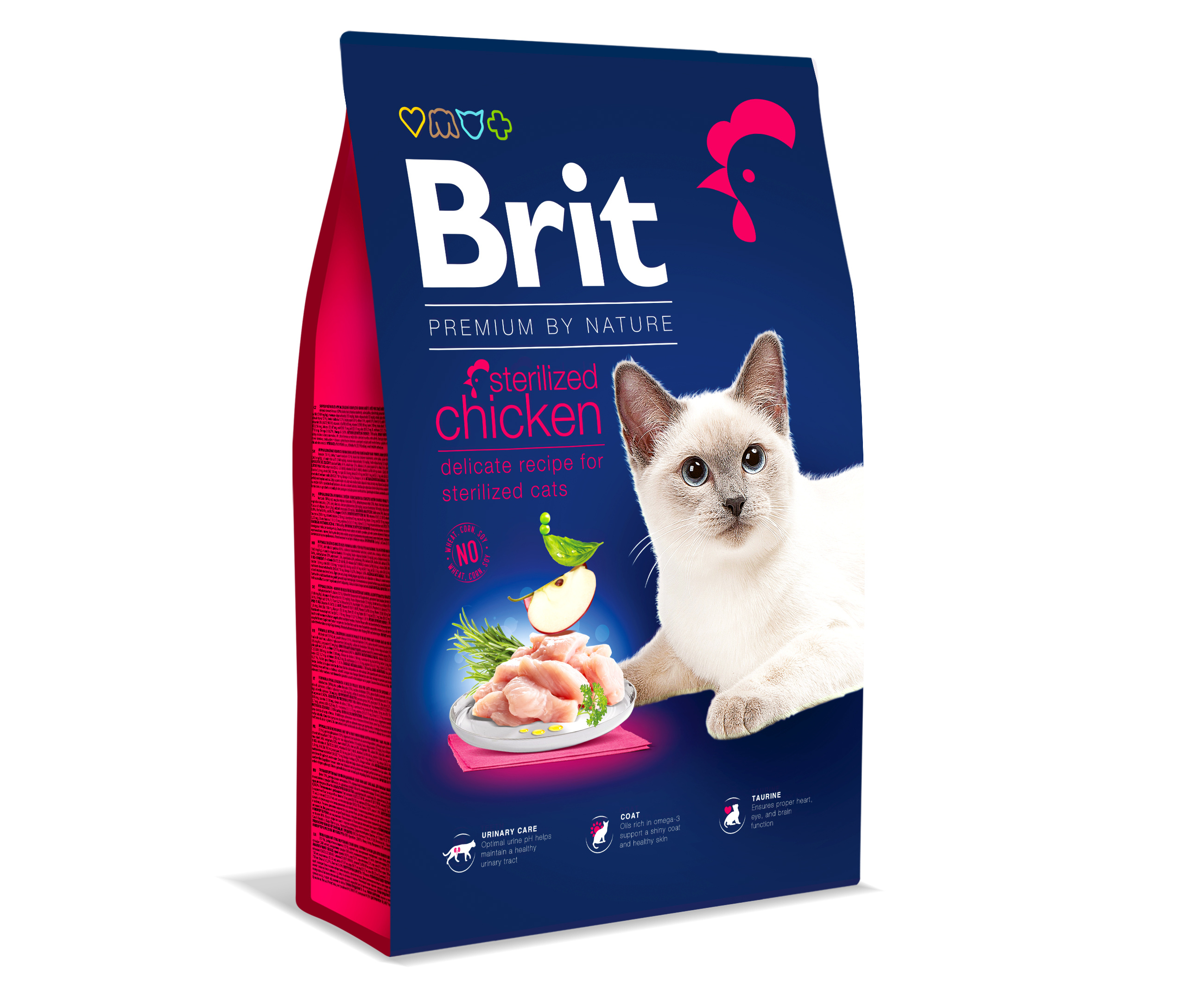 Brit Premium Cat by Nature Sterilized Chicken 1,5kg