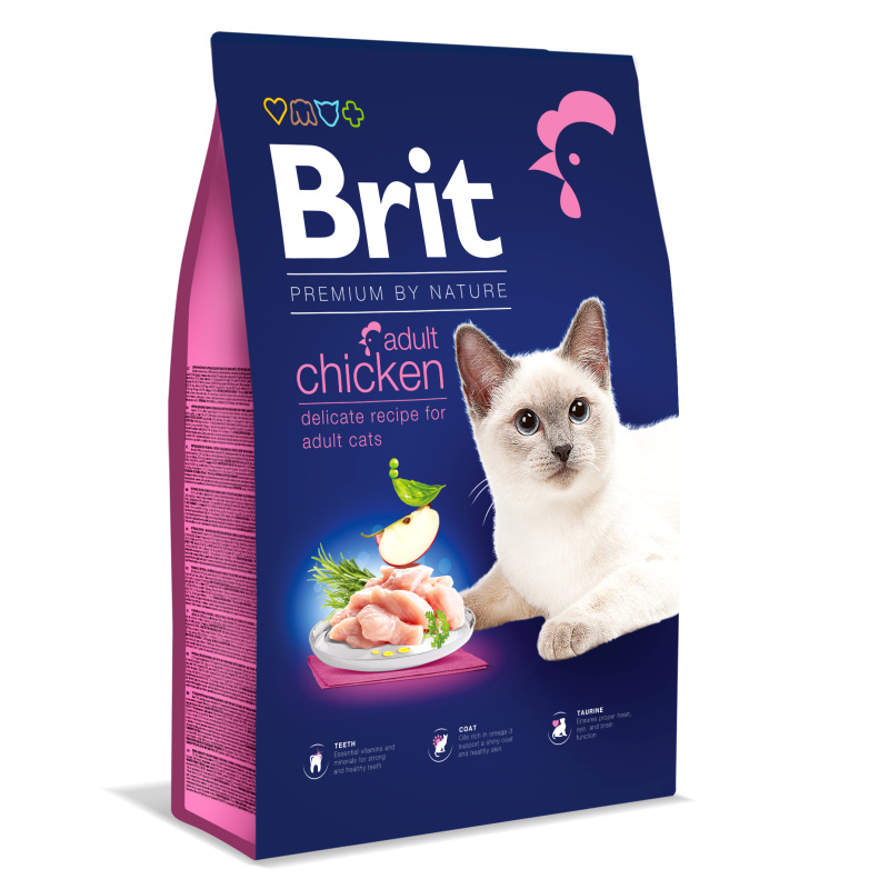Brit Premium Cat by Nature Adult Chicken 8kg