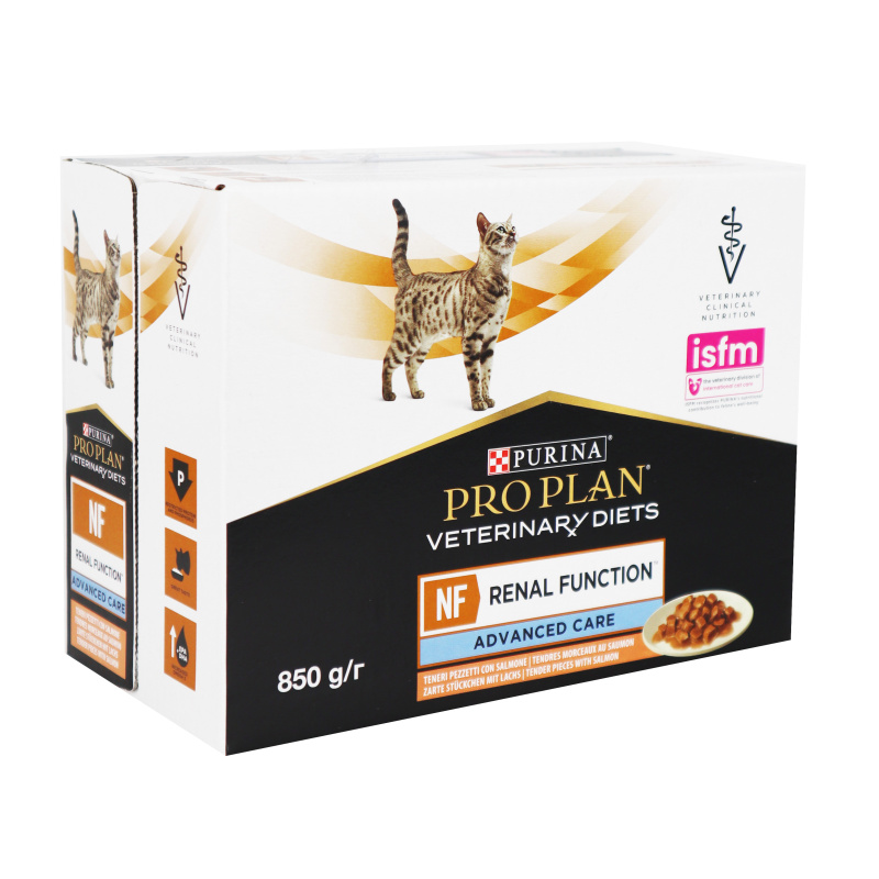 Purina Feline NF Renal Function 10x85g losos