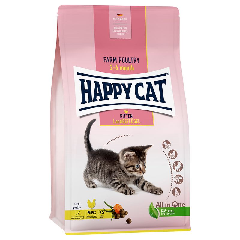 HAPPY CAT Kitten Land Geflügel 4kg
