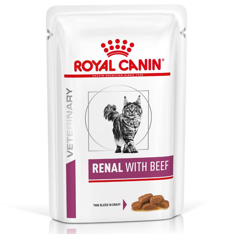 Royal Canin Feline Renal 12x85g hovězí