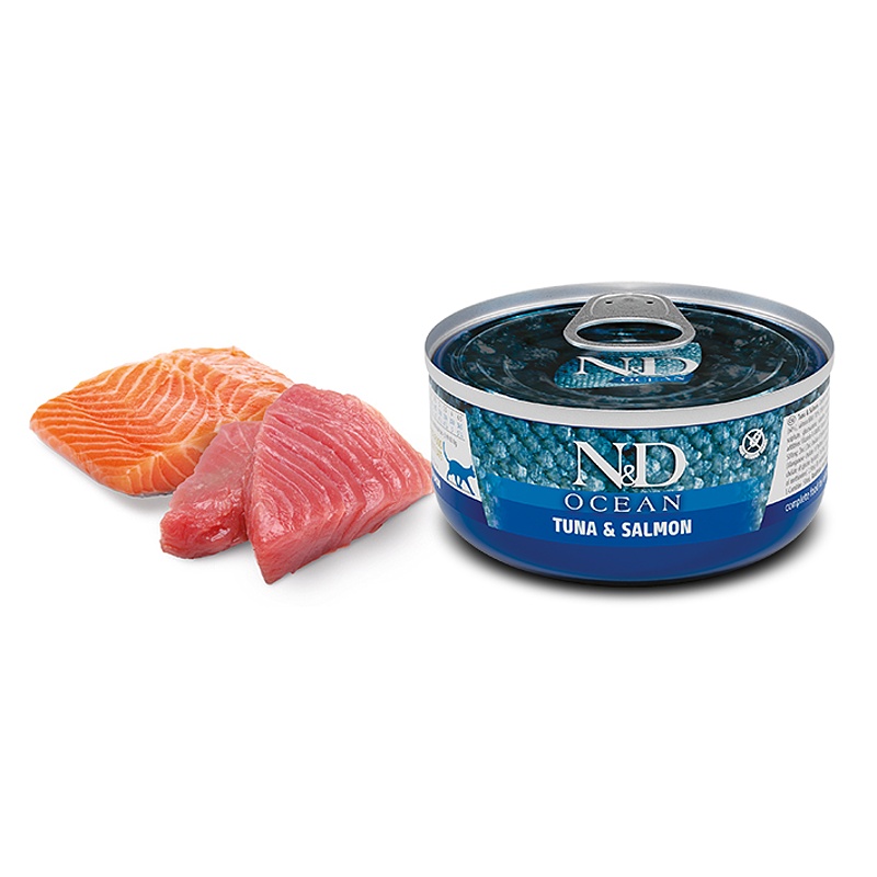 N&D CAT OCEAN Adult Tuna & Salmon 70g