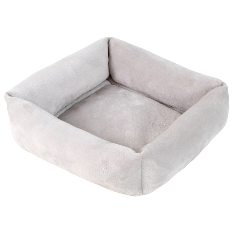 Pelíšek Cube 53x53cm stříbrný