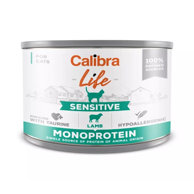 CALIBRA Cat Life Sensitive 200g jehněčí