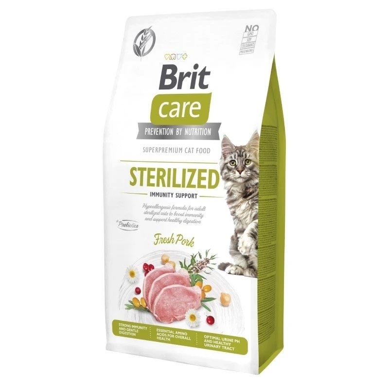 BRIT CARE Cat Grain Free Sterilized Immunity Support 2kg