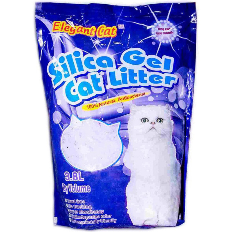 ELEGANT Cat - silicagel levandule 16l